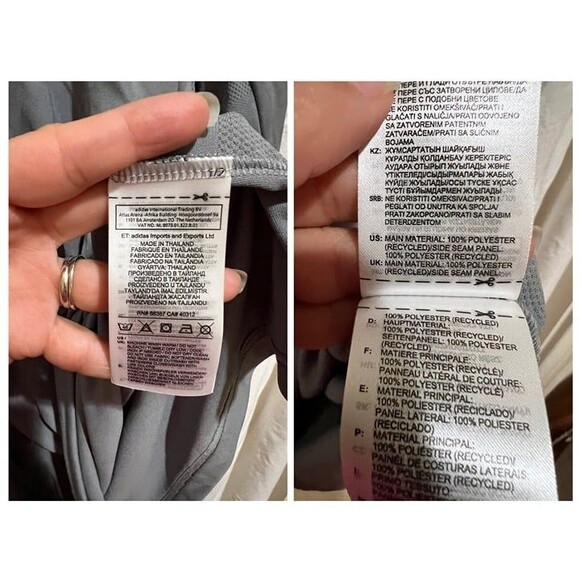 Adidas Mens Track Jacket Gray 1/4 Zip Activewear ASU Arizona State Sun Devils - Picture 8 of 12